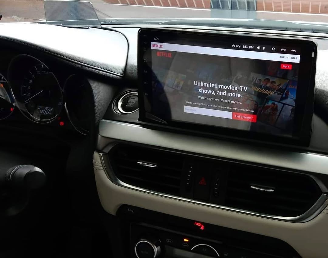 Youtube & Netflix AI-Box per Mazda