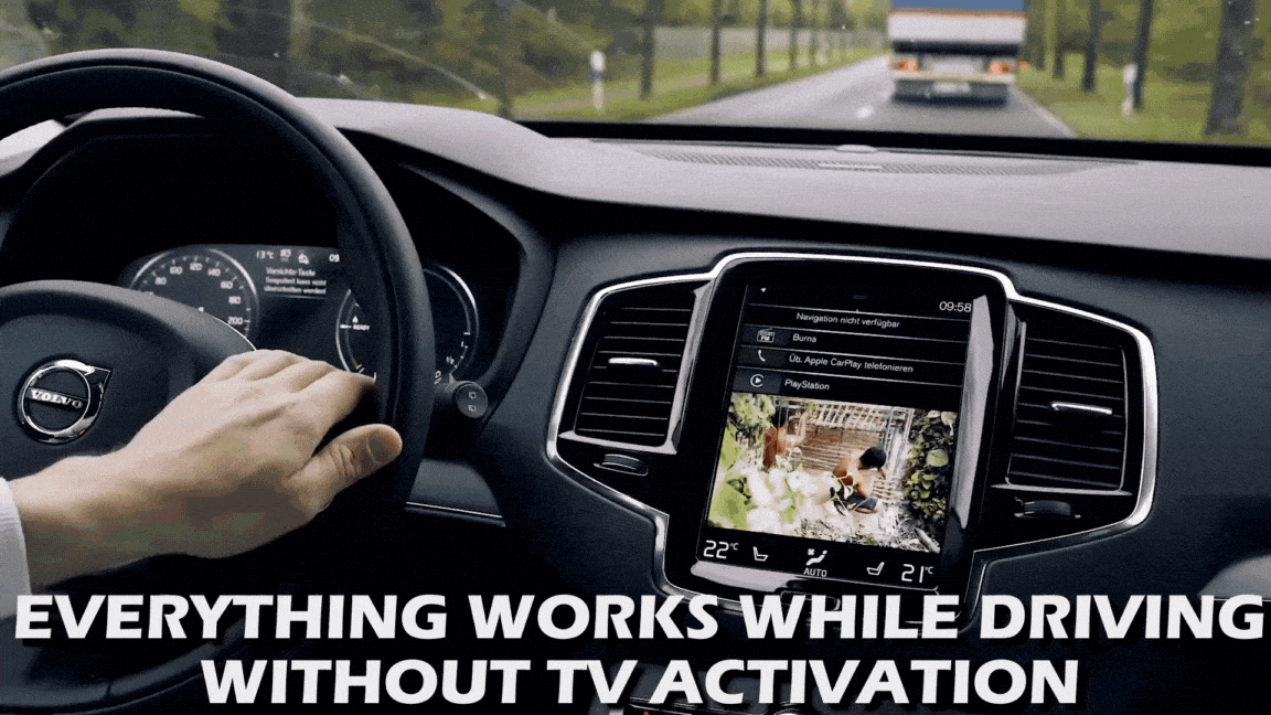 Youtube & Netflix AI-Box per Volvo
