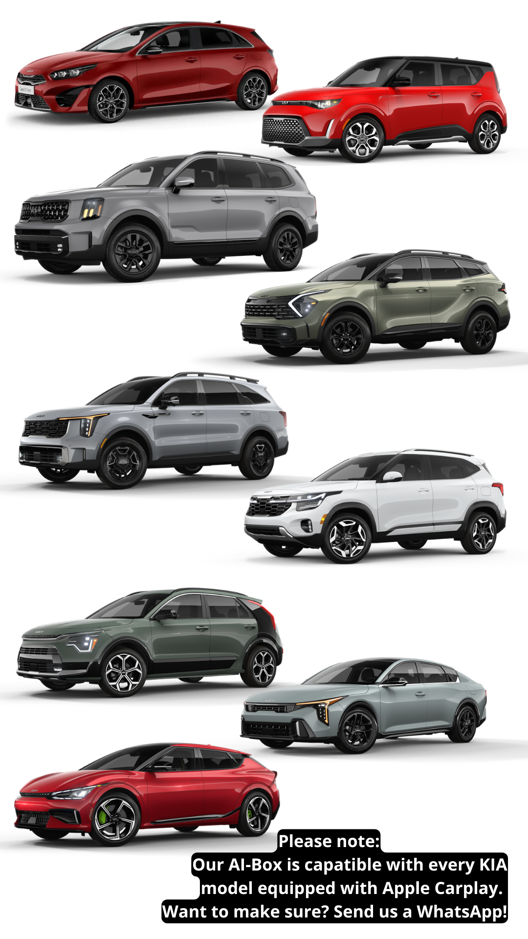 Youtube & Netflix AI-Box compatible with KIA cars