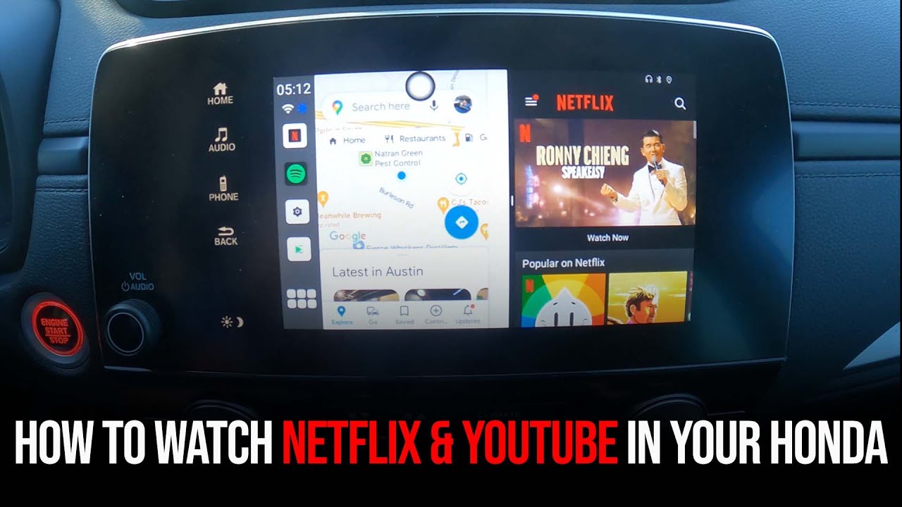 Youtube & Netflix AI-Box für Honda