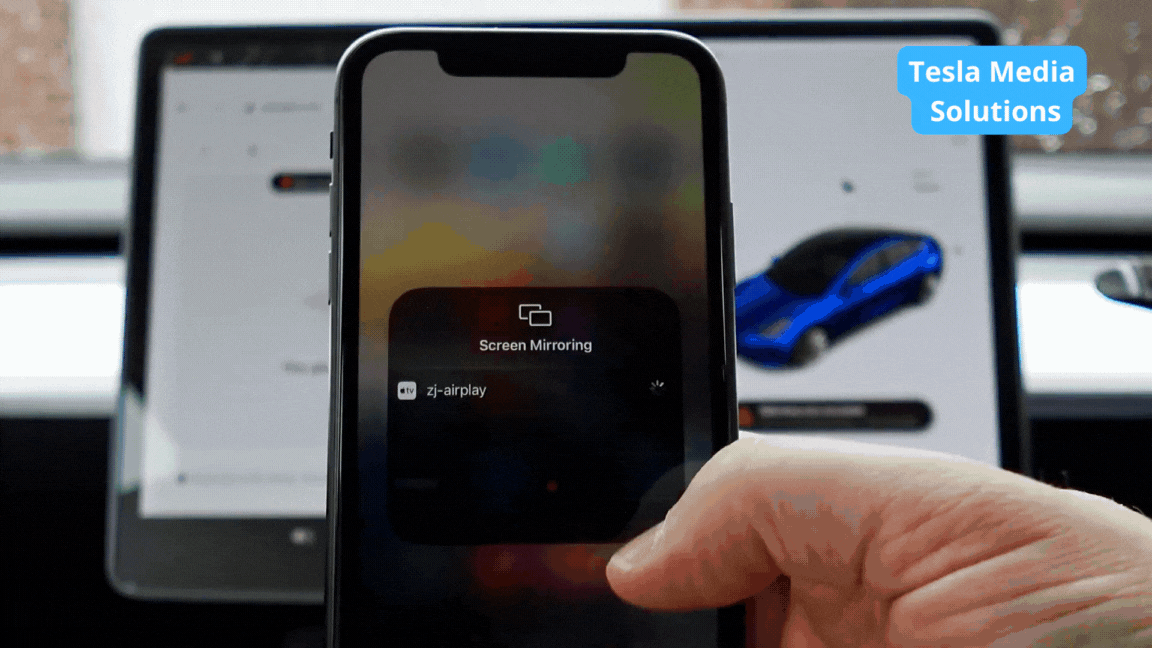 YouTube och Netflix Carplay AI-box för TESLA 