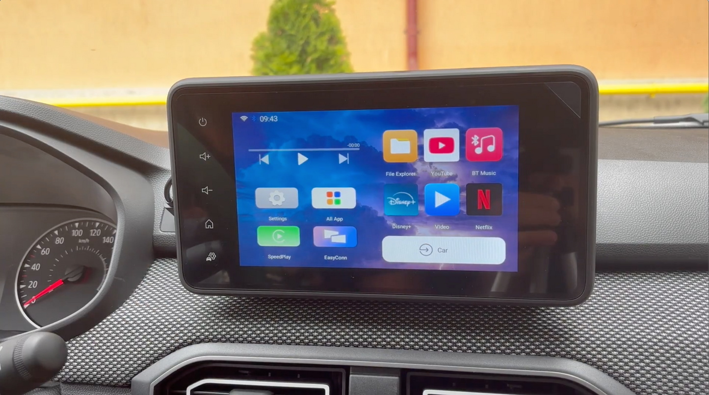Boîte AI YouTube et Netflix pour Dacia