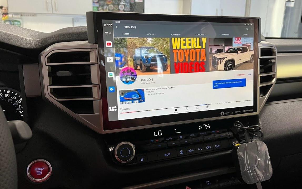 Youtube & Netflix AI-Box for Toyota